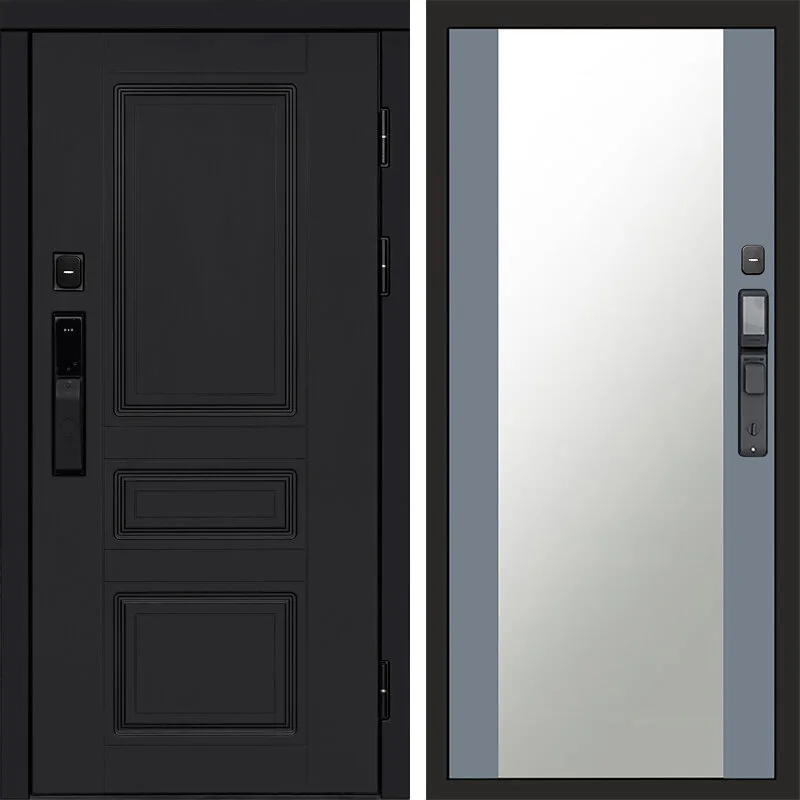 Орегон black смарт Зеркало grey софт