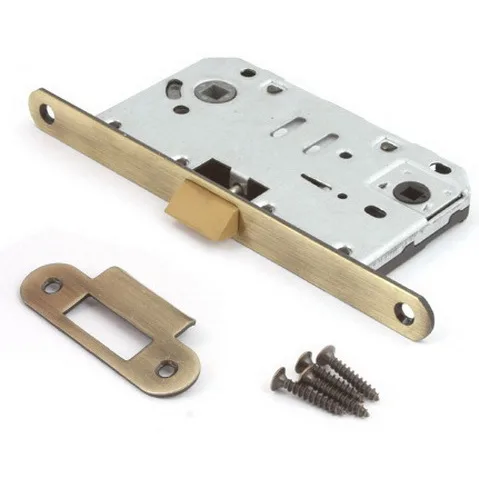 BUSSARE Защёлка сантехническая с пластиковым языкомPLAST5070 ANT.BRONZECOFFEE
