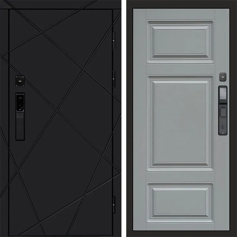 Лучи black смарт Лион grey софт