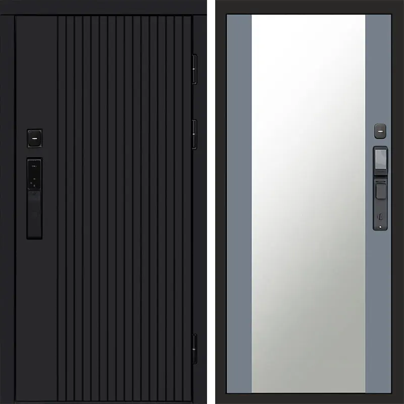 Твист black смарт Зеркало grey софт