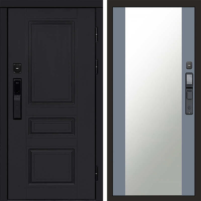 Орегон black смарт Зеркало grey софт