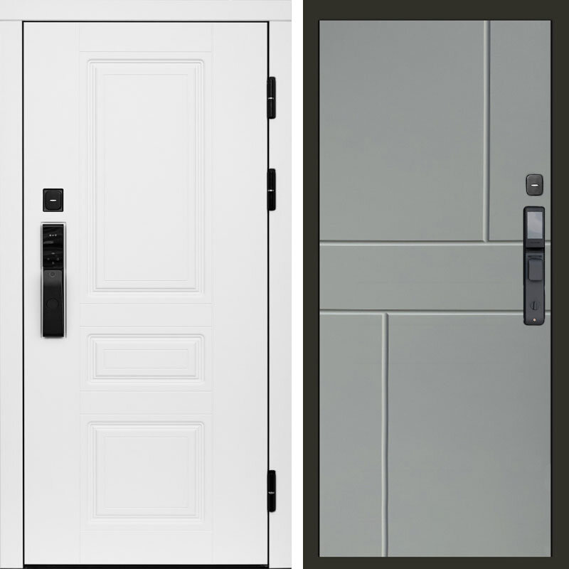 Орегон white смарт Горизонт Grey софт