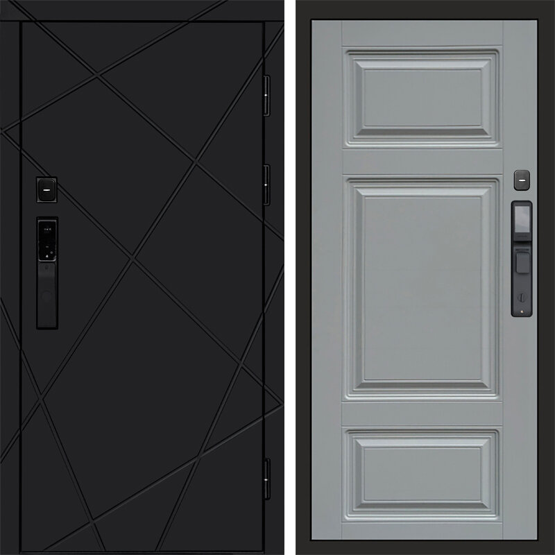 Лучи black смарт Лион grey софт