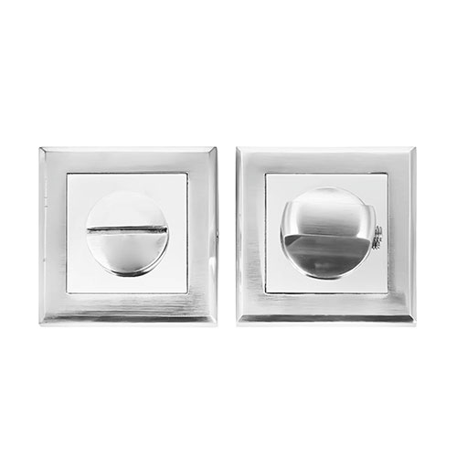BUSSARE Сантехнический фиксатор WC-30 SC Хром матовыйКвадрат