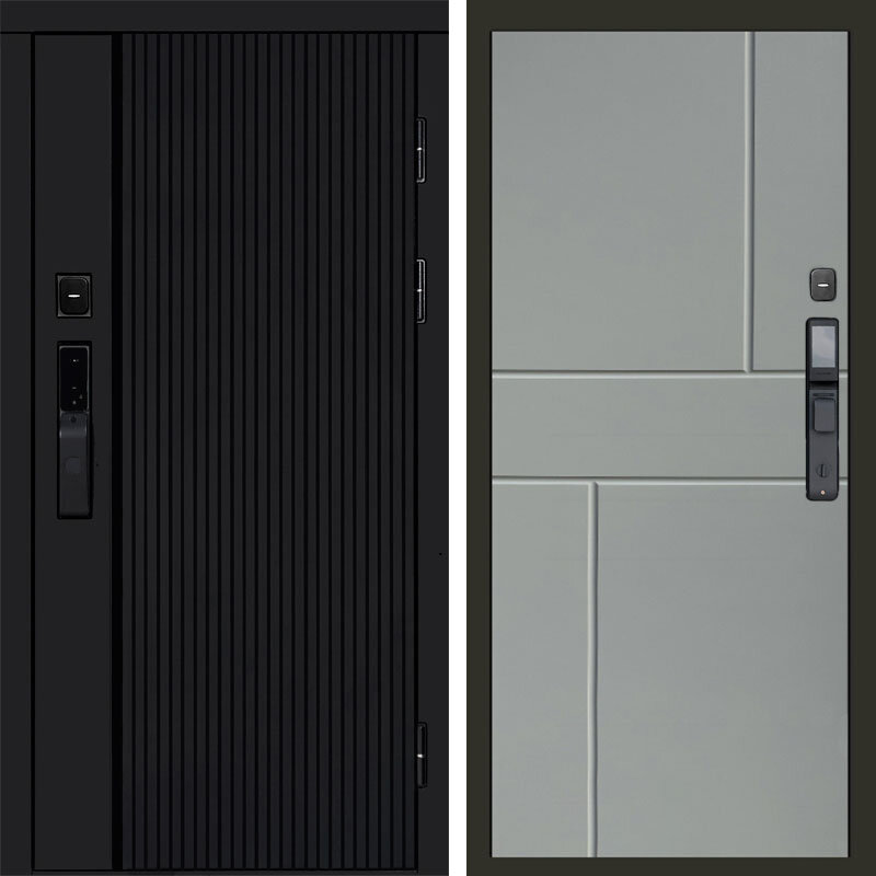 Урбан black смарт Горизонт Grey софт