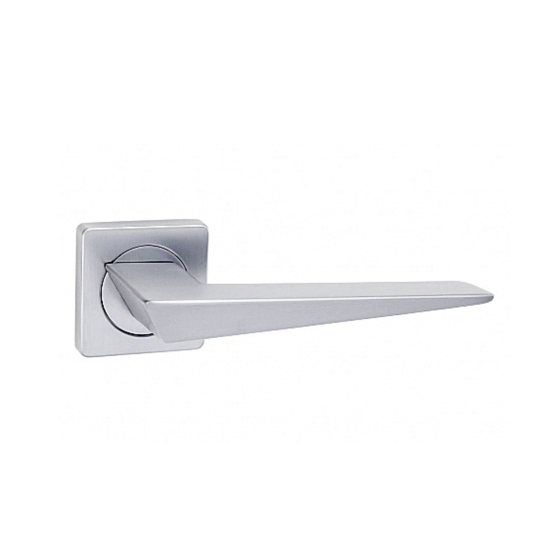 Ручка Vantage V43L-2 матовый хром тертый Квадратст.