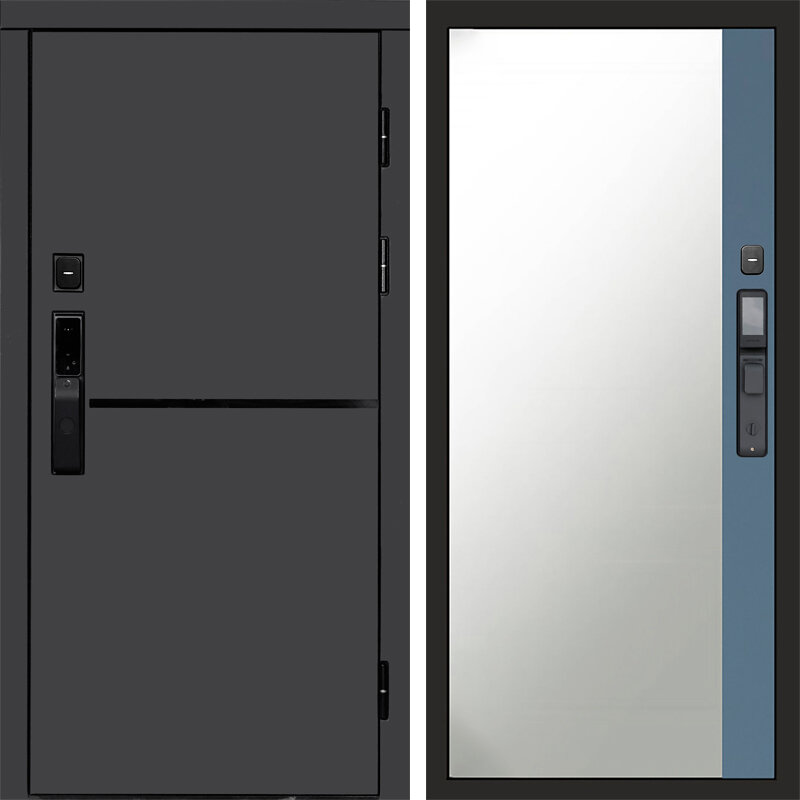 Тренд графит смарт Зеркало фацет grey софт